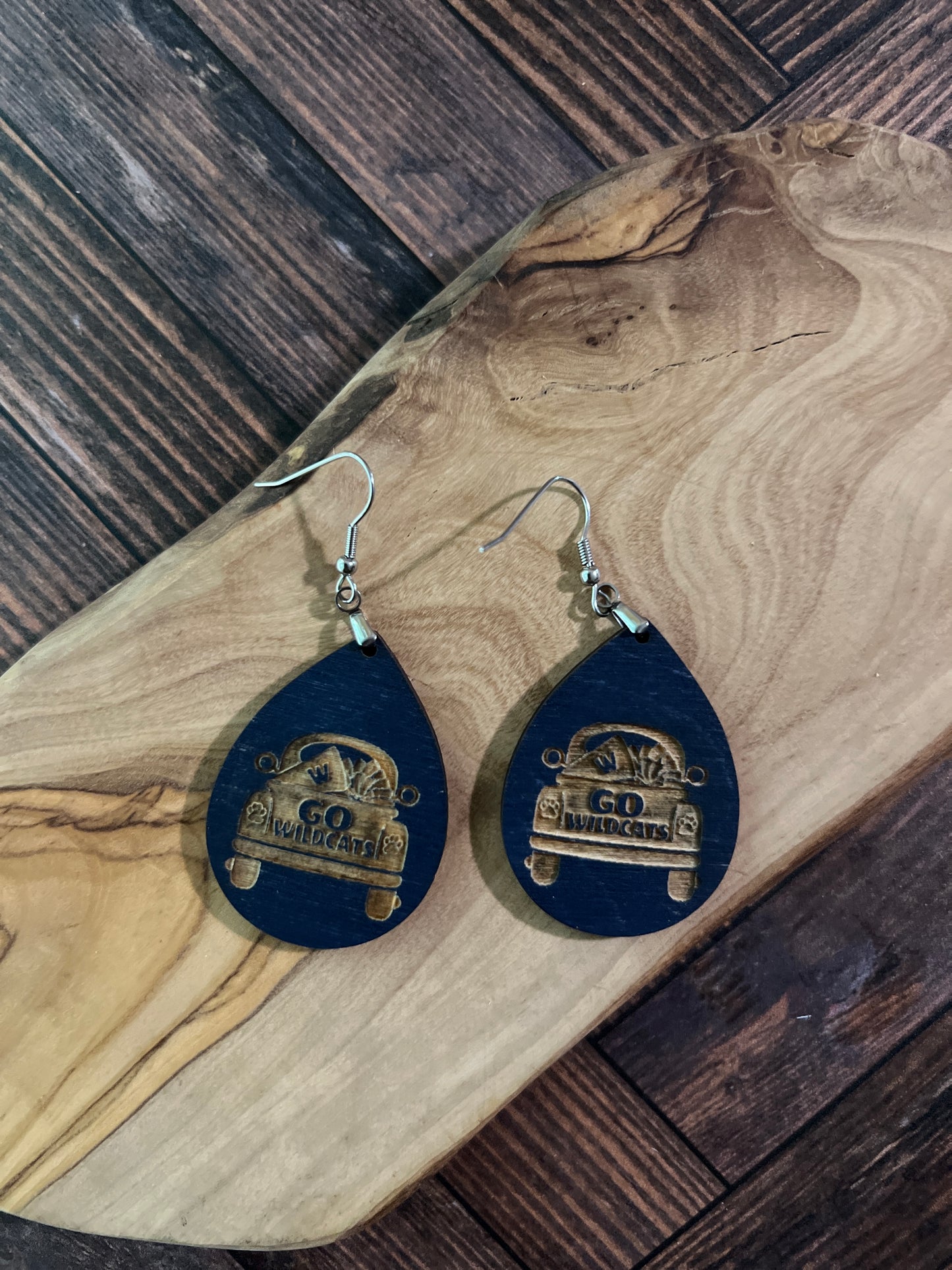 Wildcat Truck Earrings