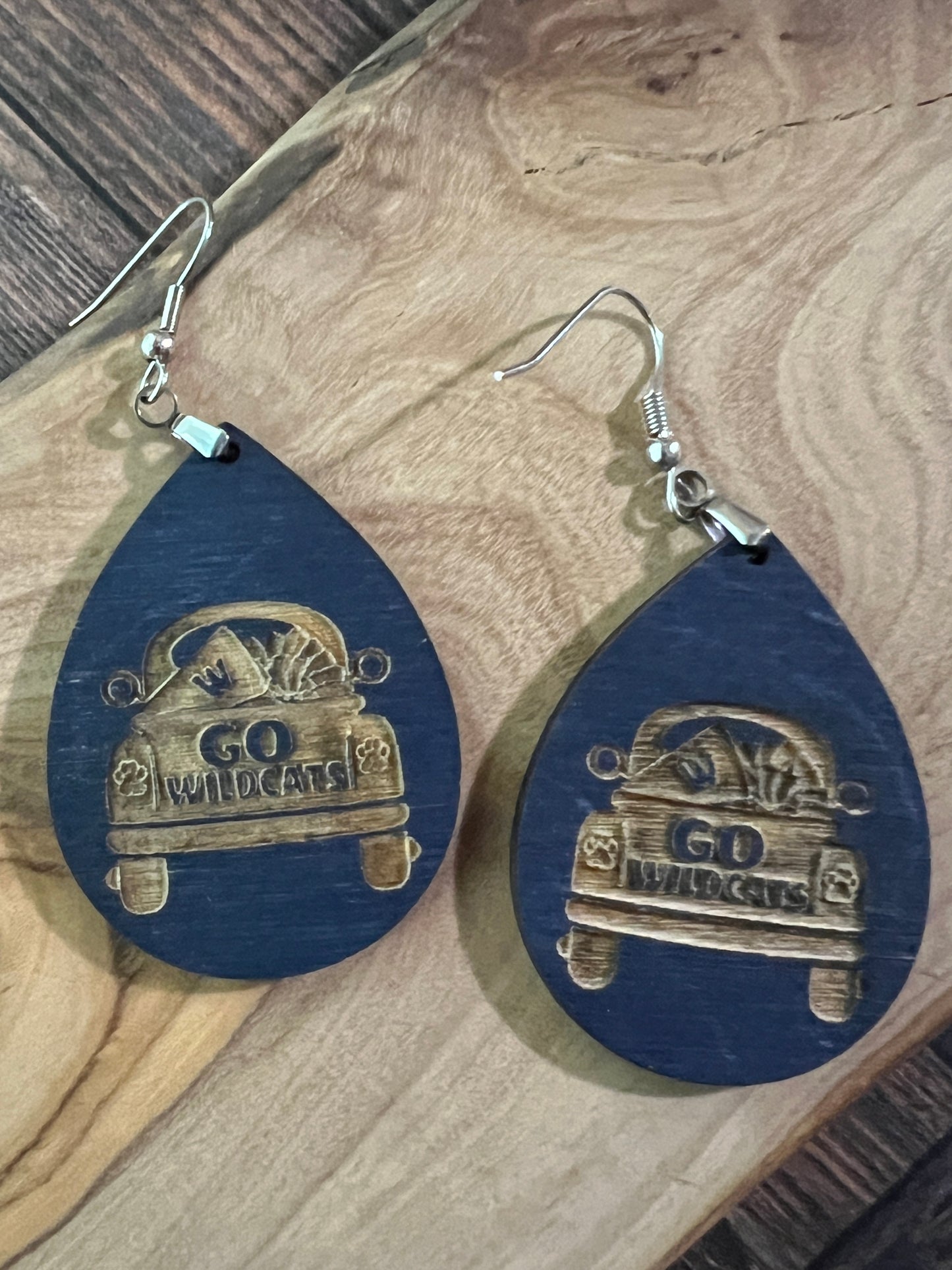 Wildcat Truck Earrings