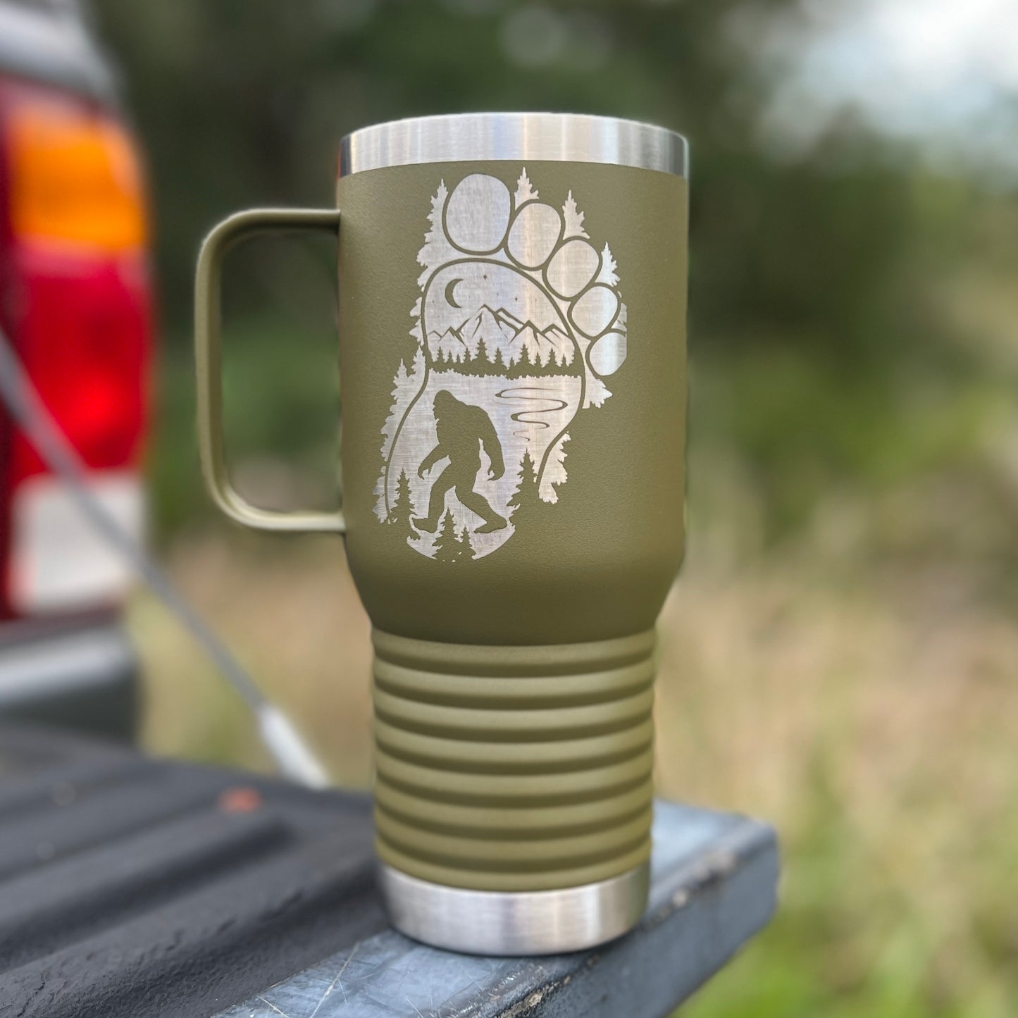 Bigfoot 20 oz Handled Coffee Mug