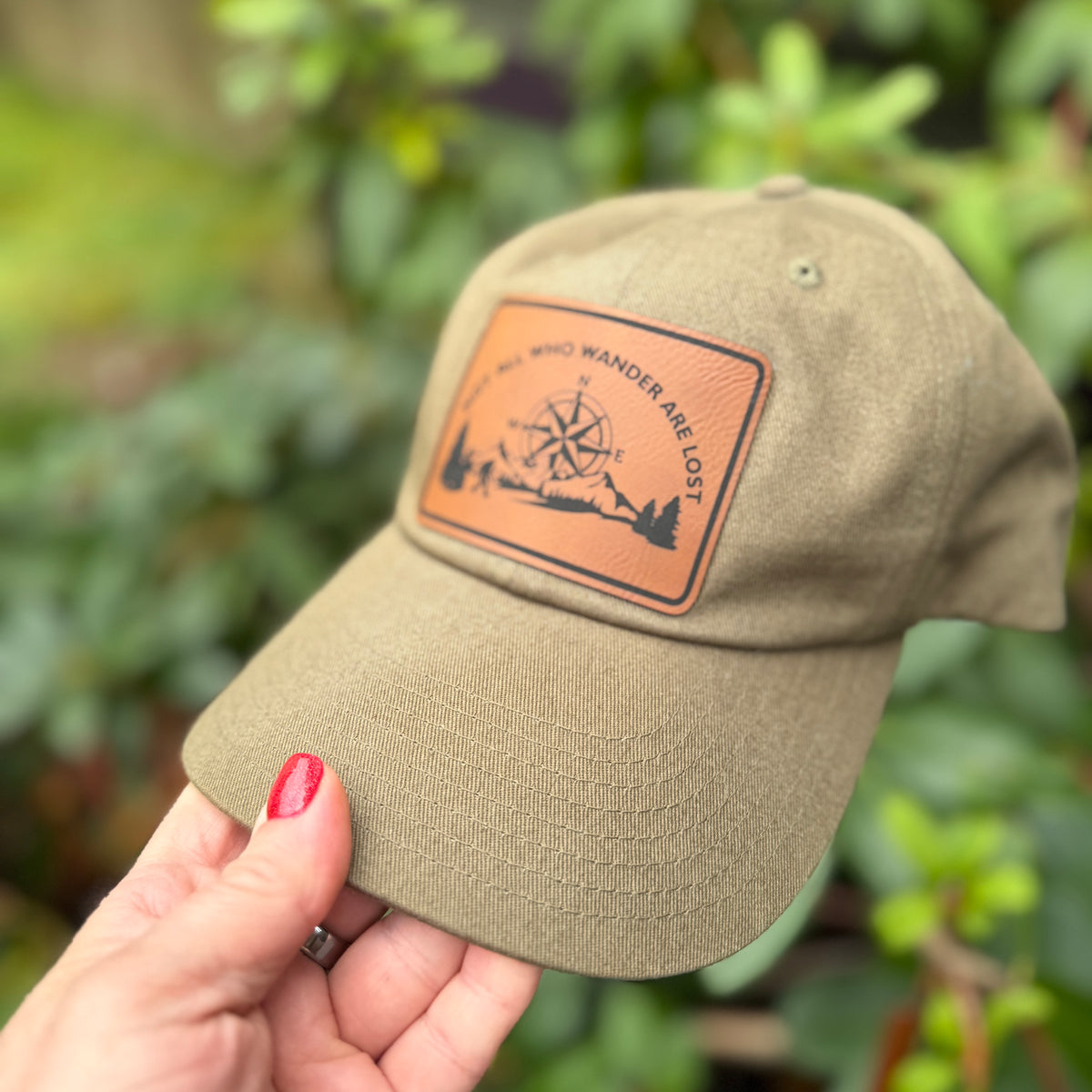 Not All Who Wonder Are Lost Richardson 252 Dad Hat
