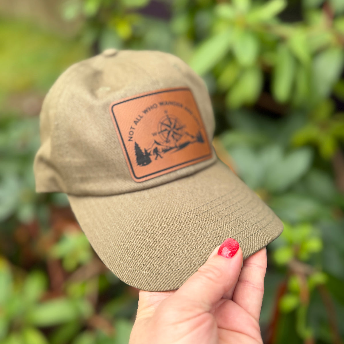 Not All Who Wonder Are Lost Richardson 252 Dad Hat