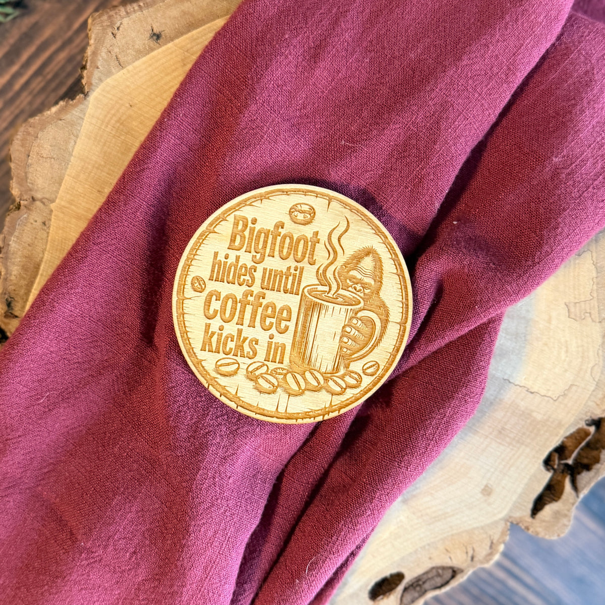Bigfoot Coffee Magnets