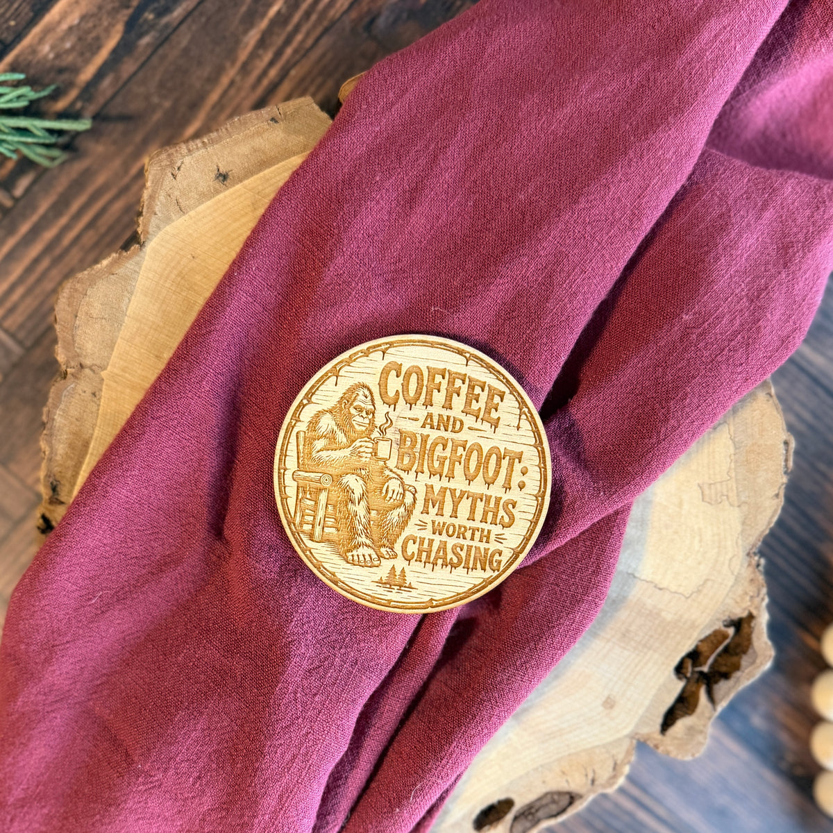 Bigfoot Coffee Magnets