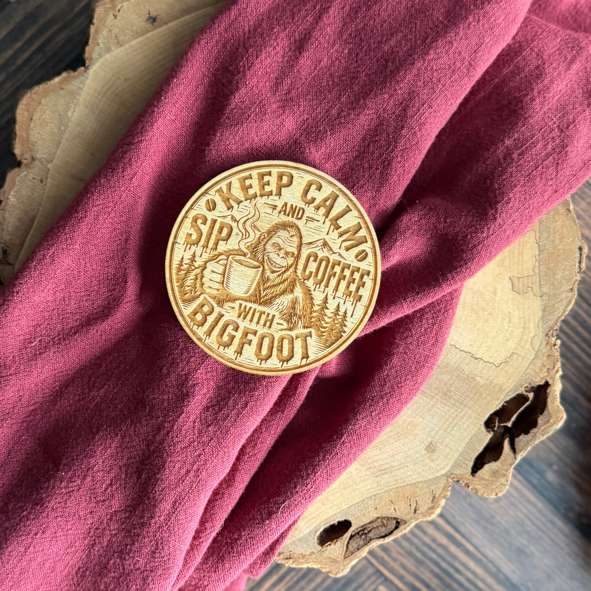 Bigfoot Coffee Magnets