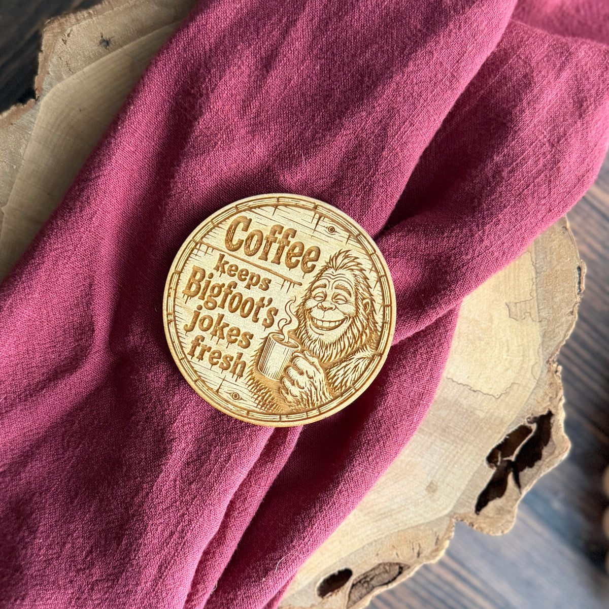 Bigfoot Coffee Magnets