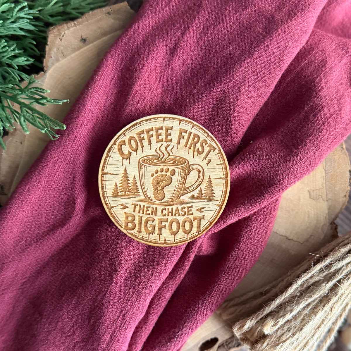 Bigfoot Coffee Magnets