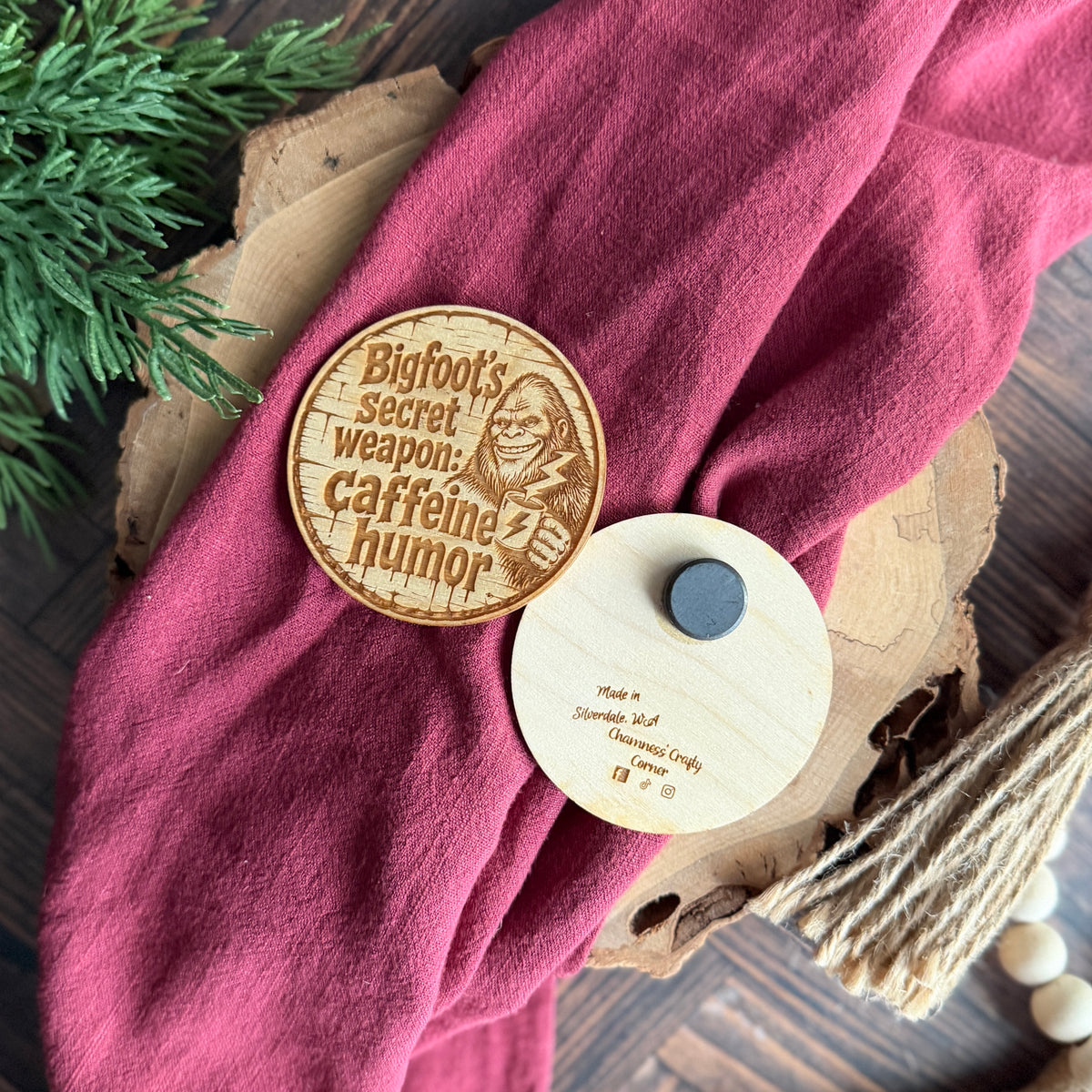 Bigfoot Coffee Magnets