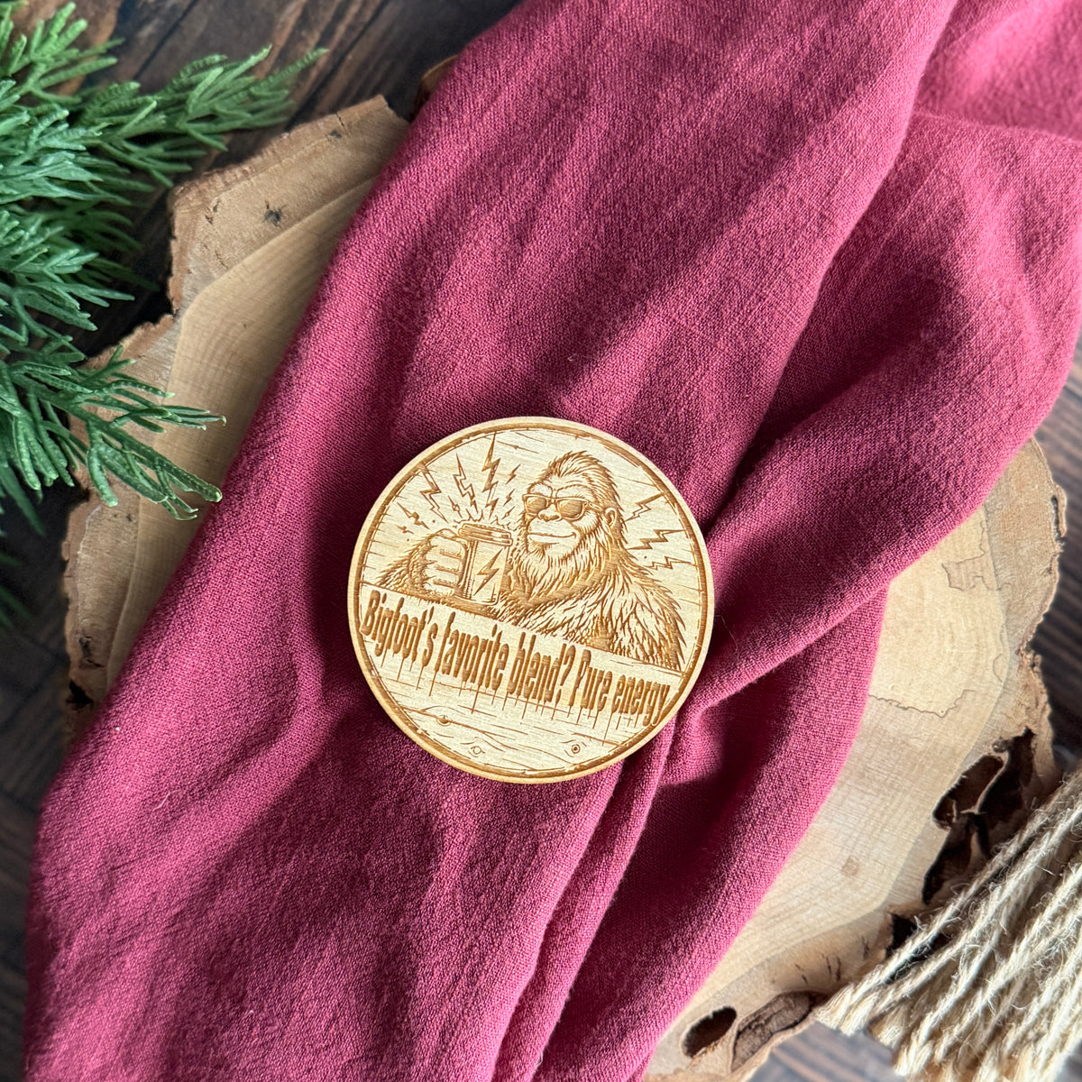 Bigfoot Coffee Magnets