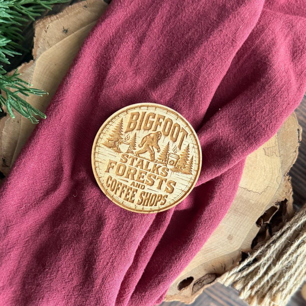 Bigfoot Coffee Magnets