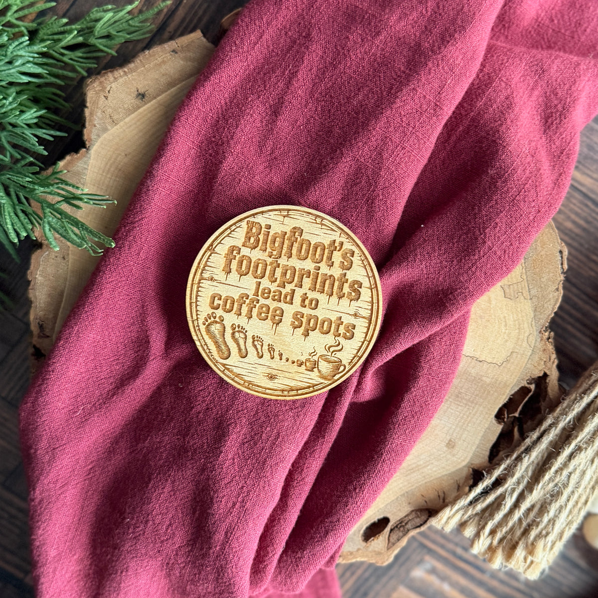 Bigfoot Coffee Magnets