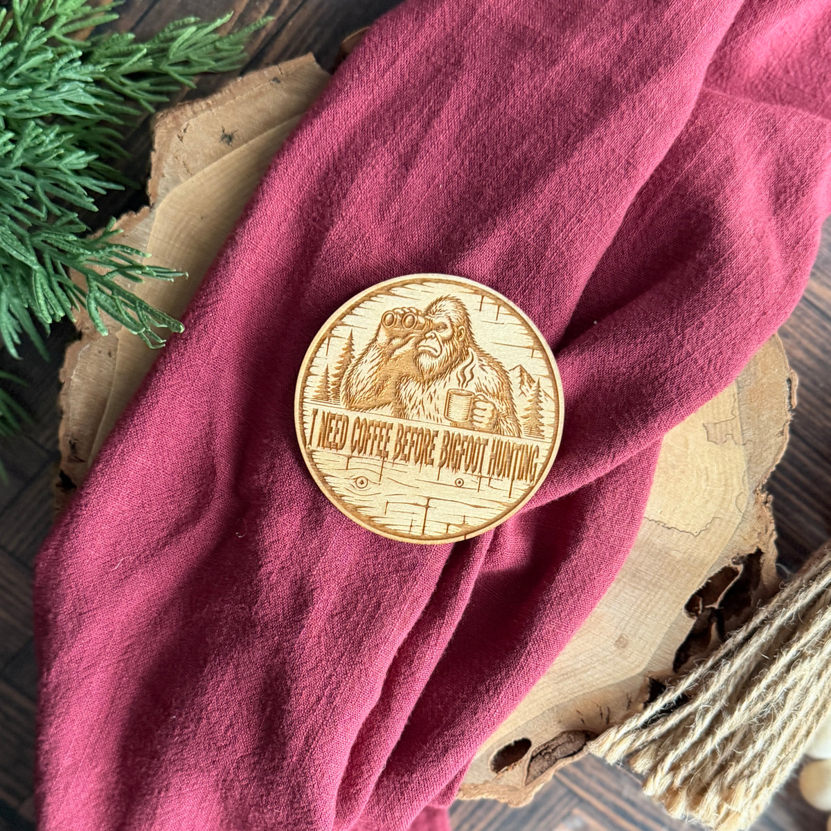 Bigfoot Coffee Magnets