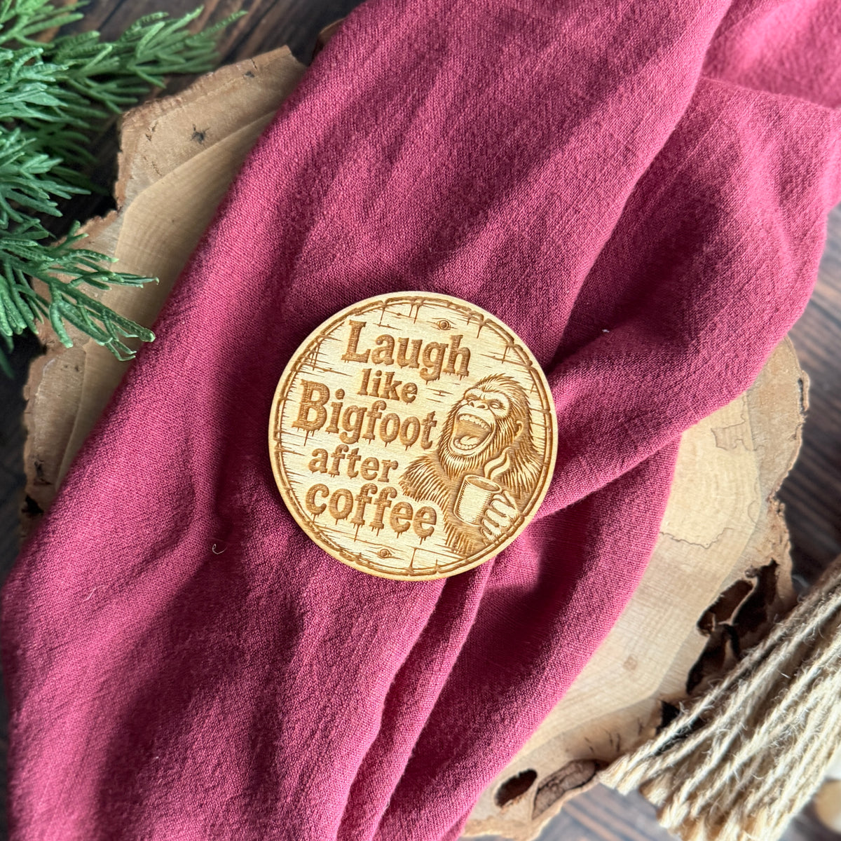 Bigfoot Coffee Magnets