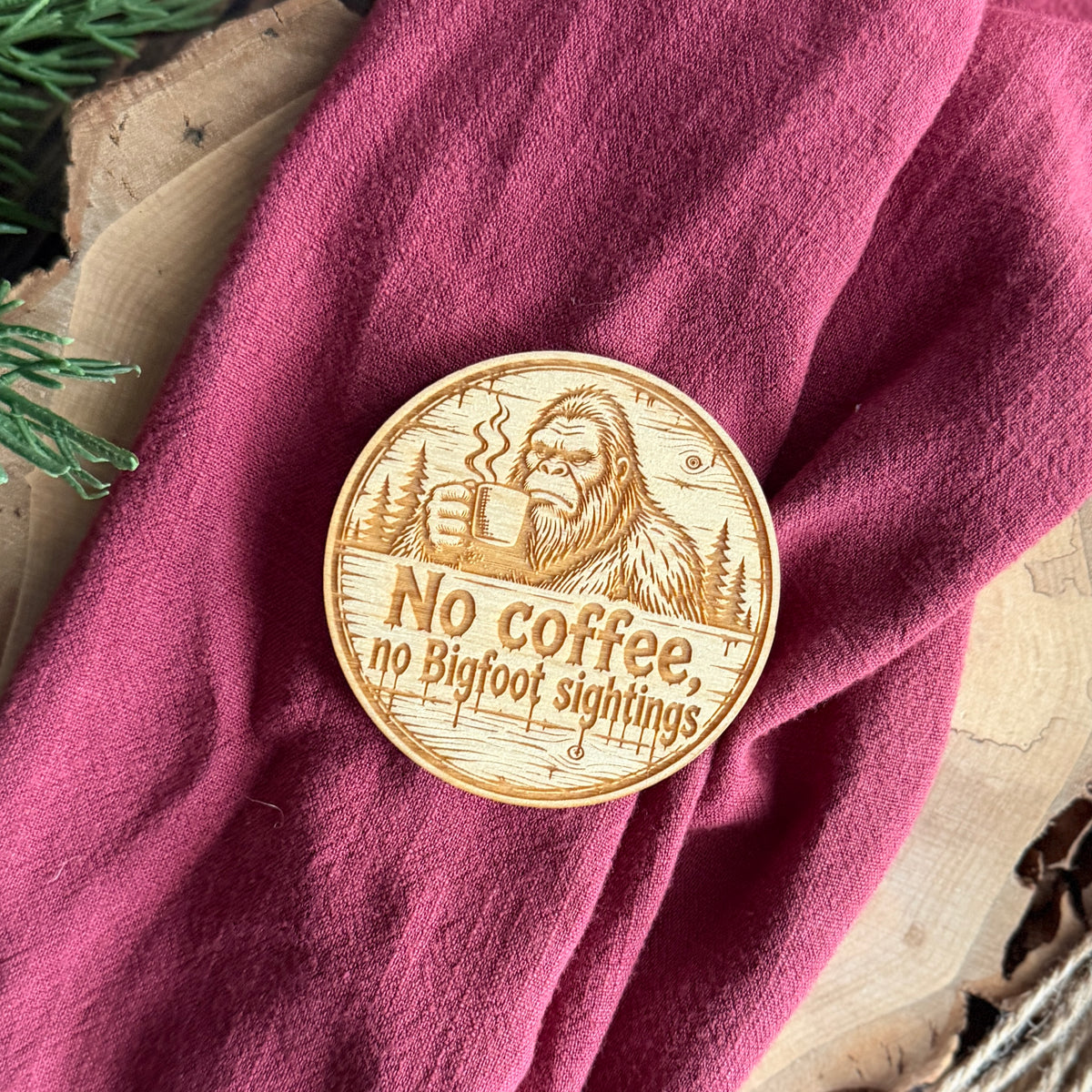 Bigfoot Coffee Magnets