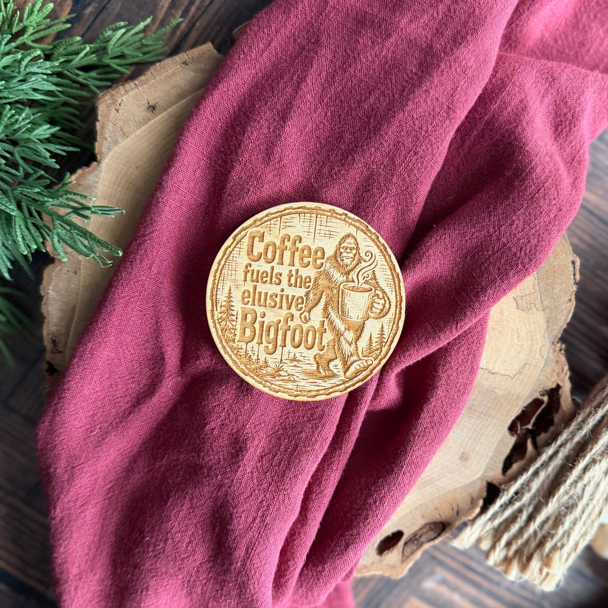 Bigfoot Coffee Magnets