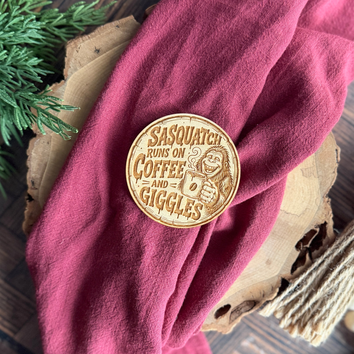 Bigfoot Coffee Magnets