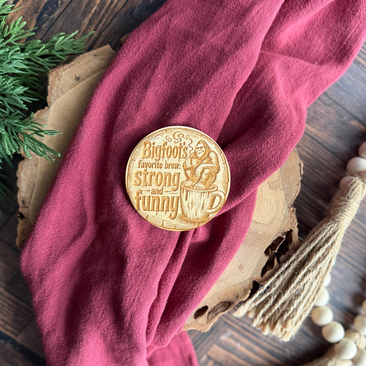 Bigfoot Coffee Magnets