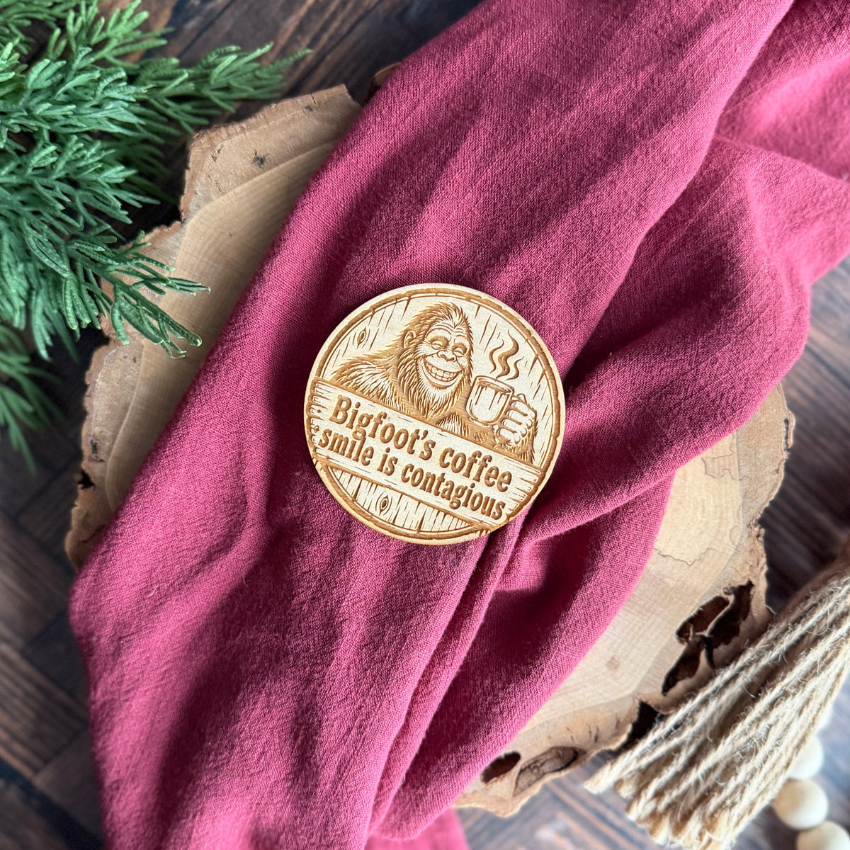 Bigfoot Coffee Magnets