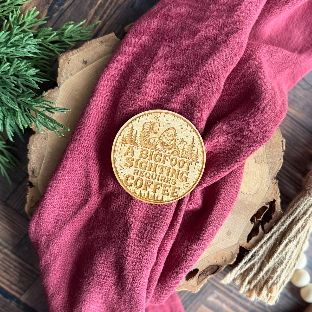 Bigfoot Coffee Magnets