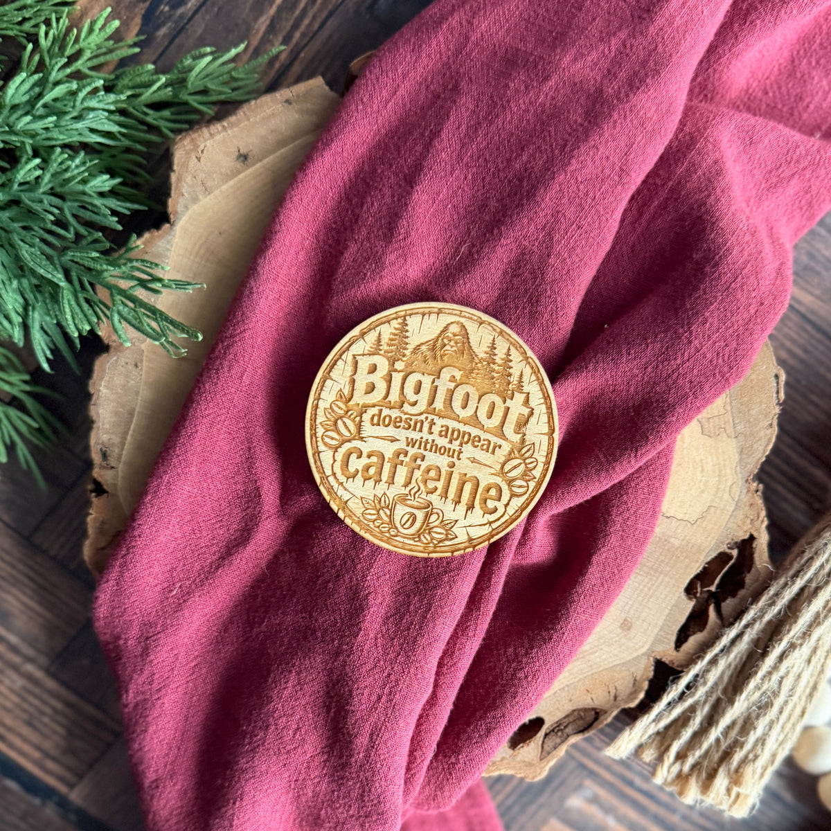 Bigfoot Coffee Magnets