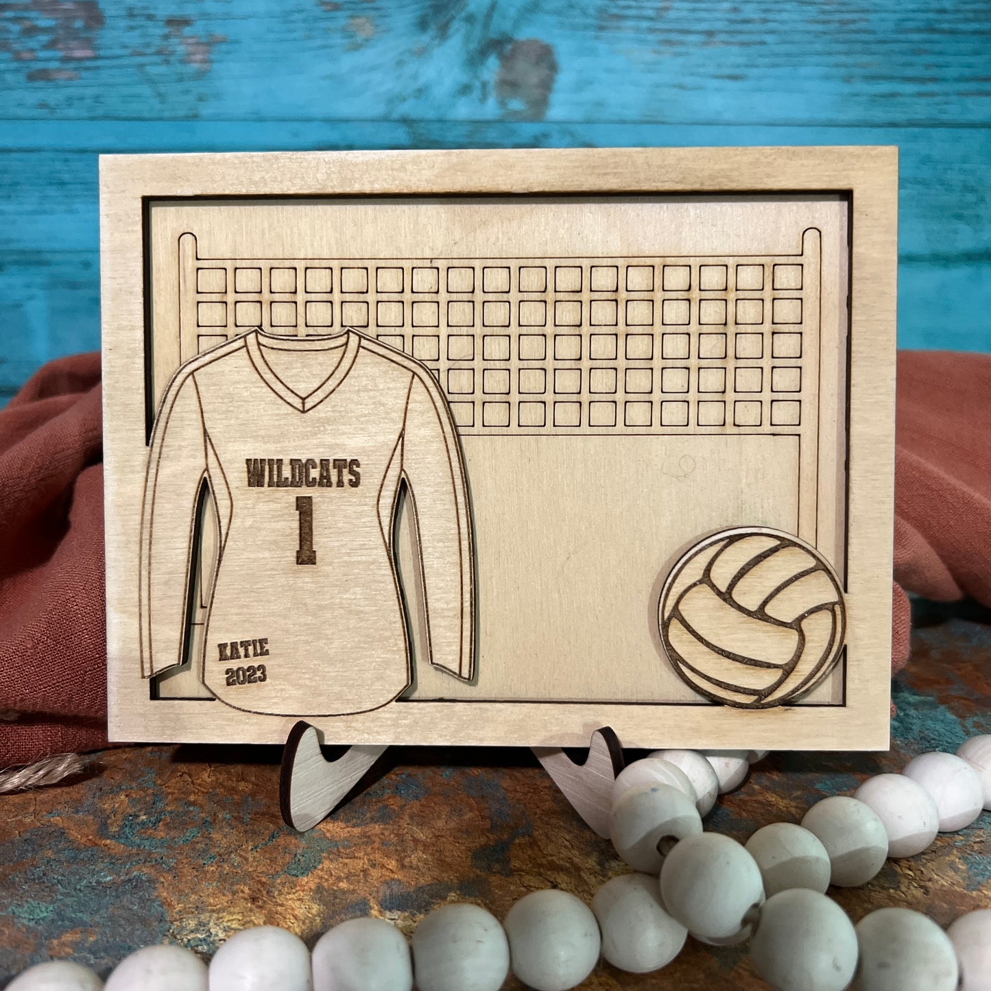 Volleyball Sign Personalized