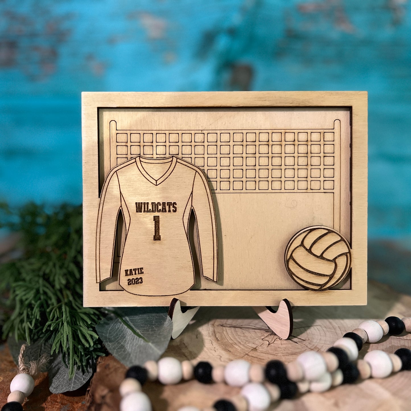 Volleyball Sign Personalized