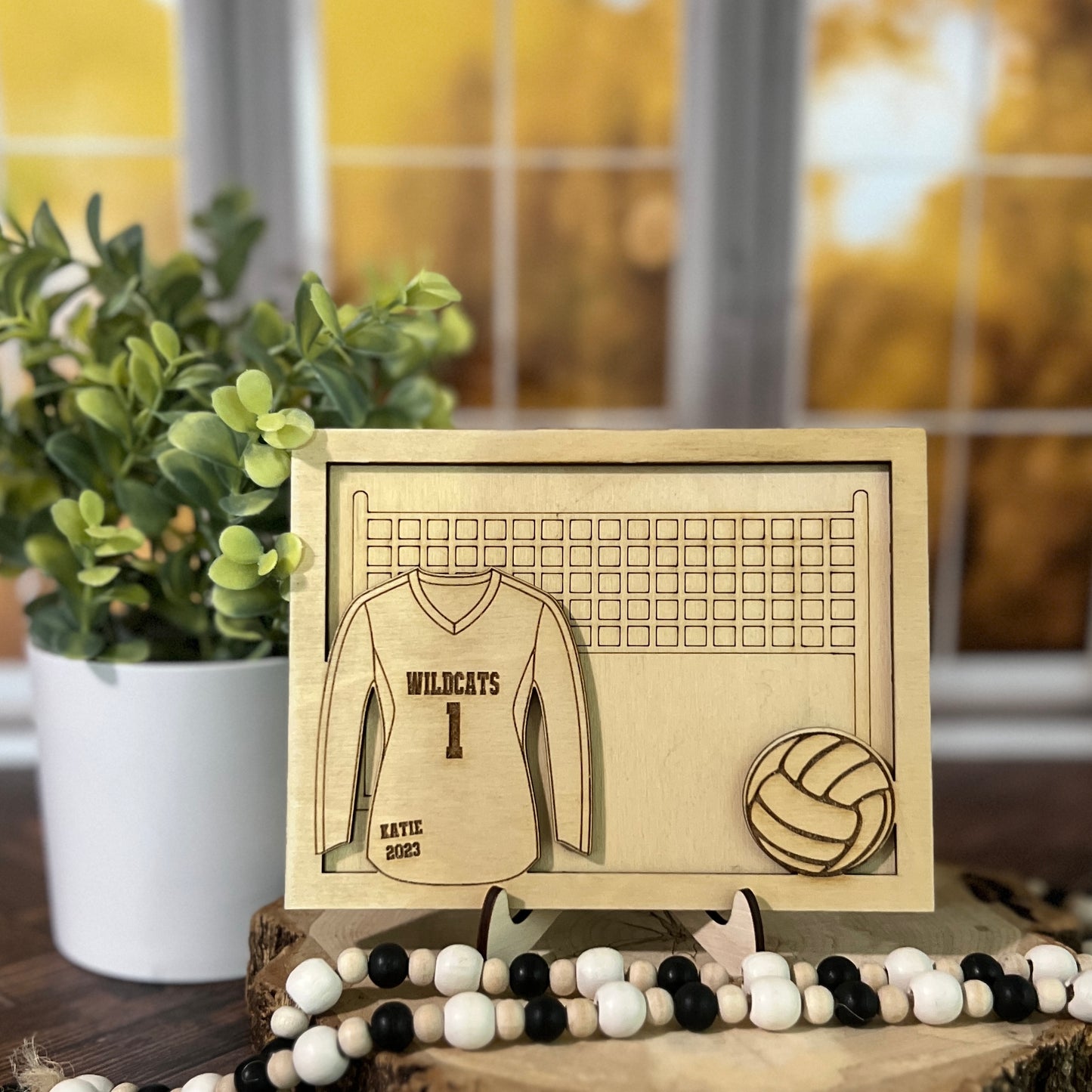 Volleyball Sign Personalized