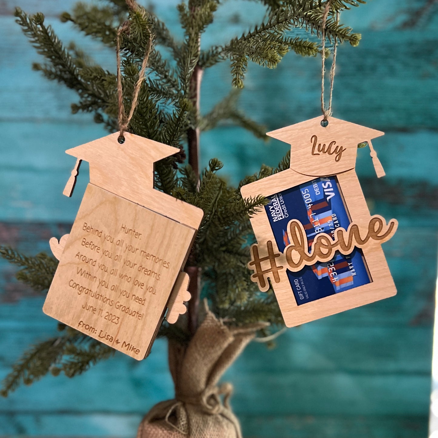 Graduation Gift Card Holder Ornament