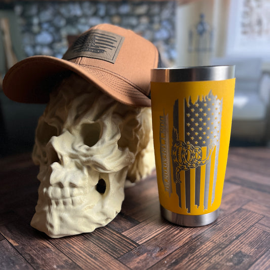 Don't Tread On Me Flag Travel Mug