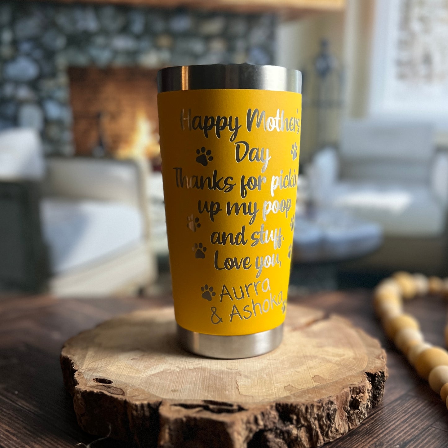 Happy Mother's Day Dog Mom Travel Mug