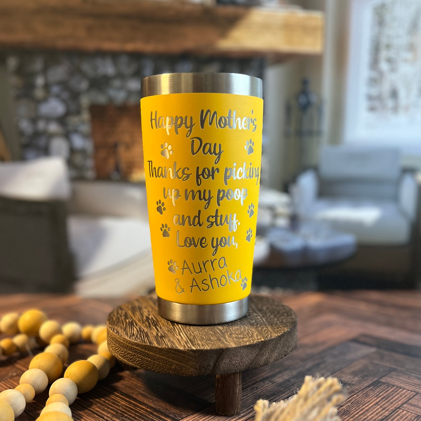 Happy Mother's Day Dog Mom Travel Mug