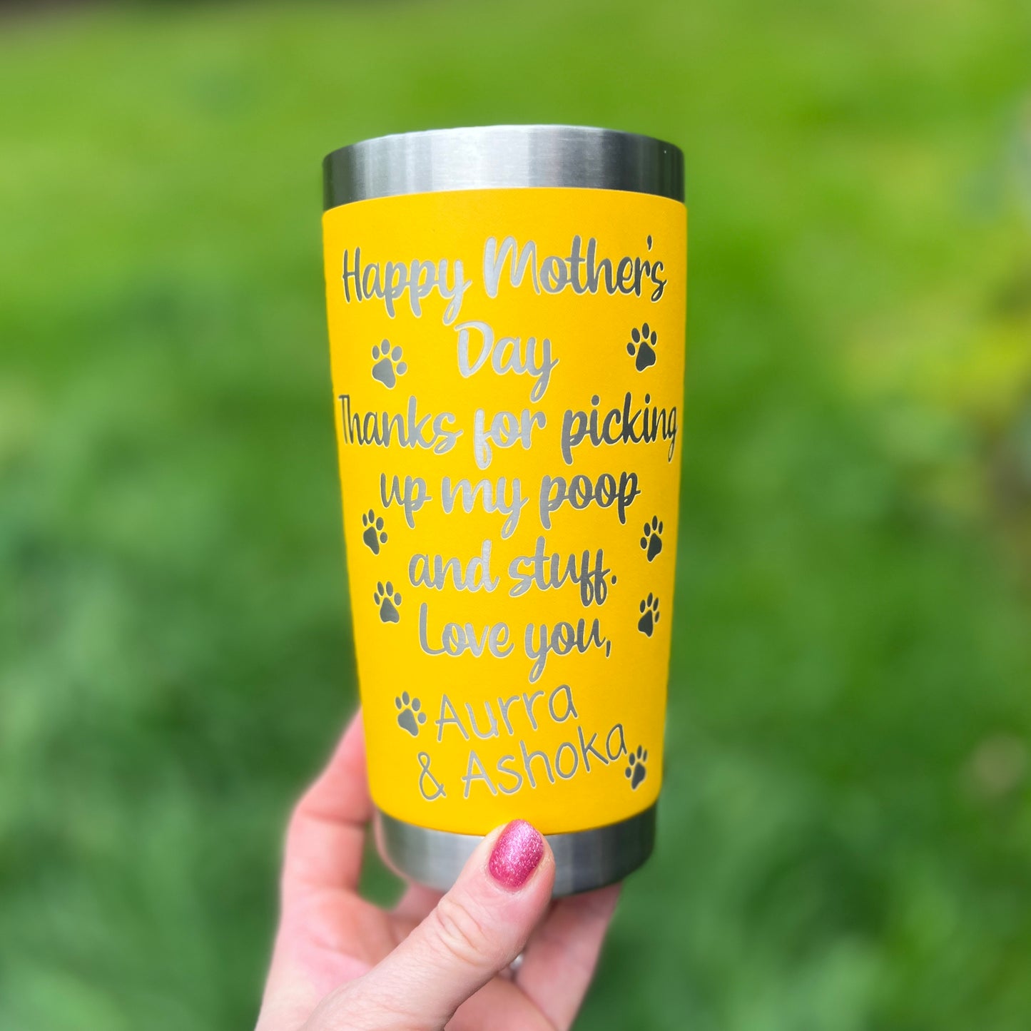 Happy Mother's Day Dog Mom Travel Mug