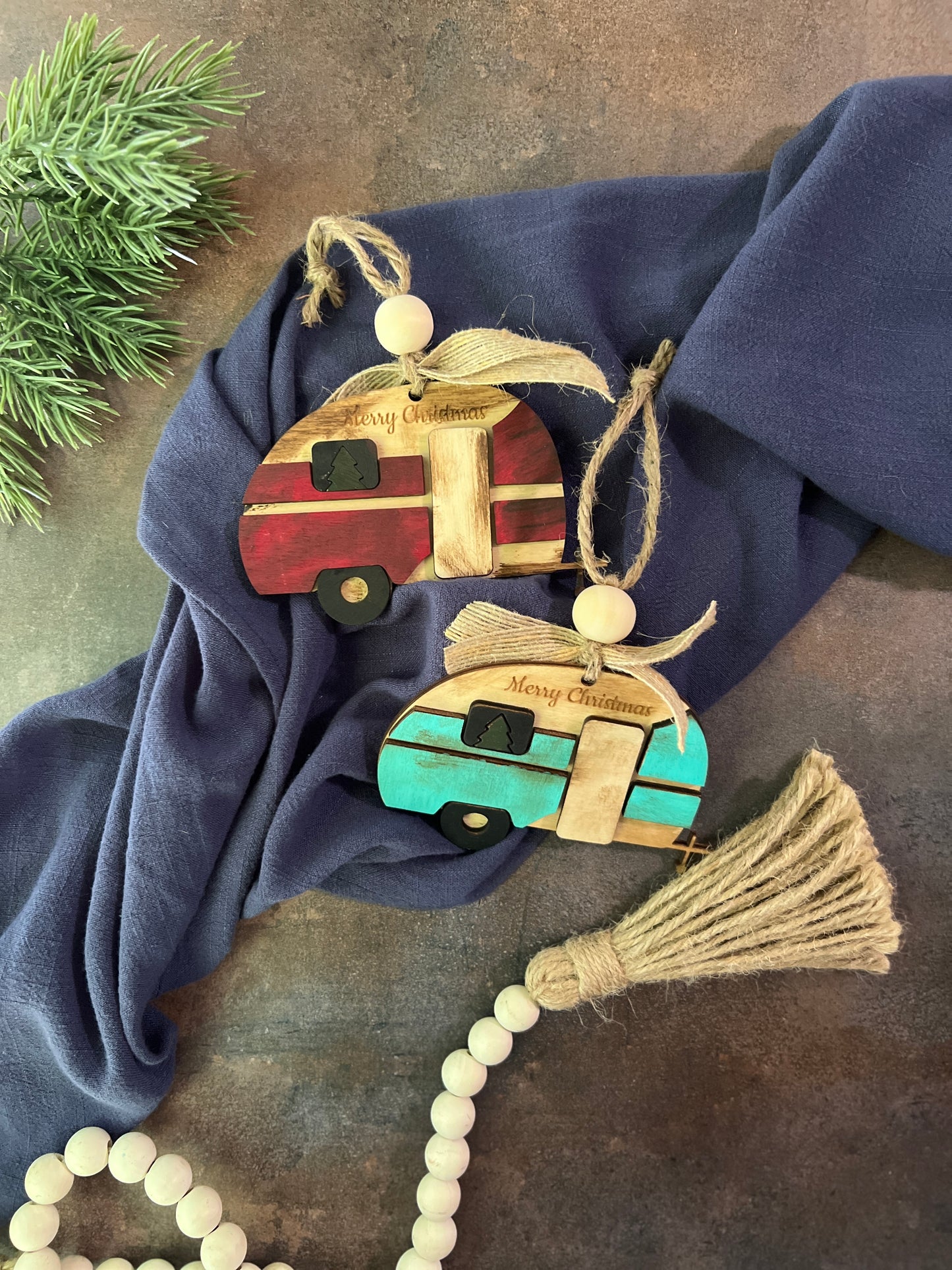 Vintage Camper Ornament