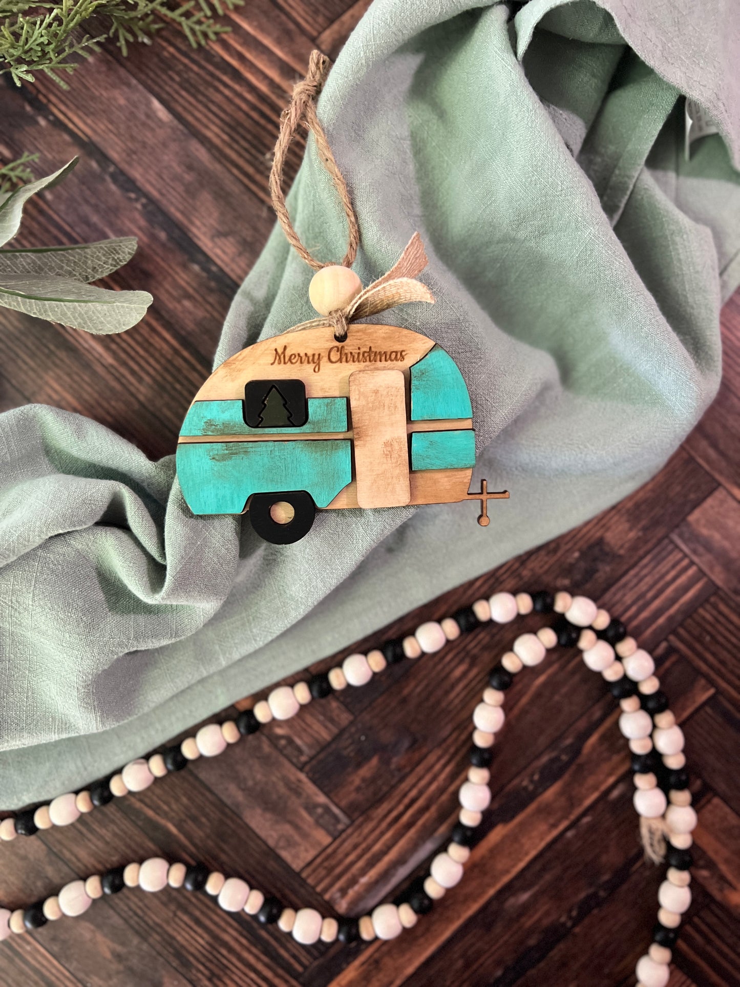 Vintage Camper Ornament