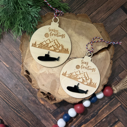 Submarine Ornament