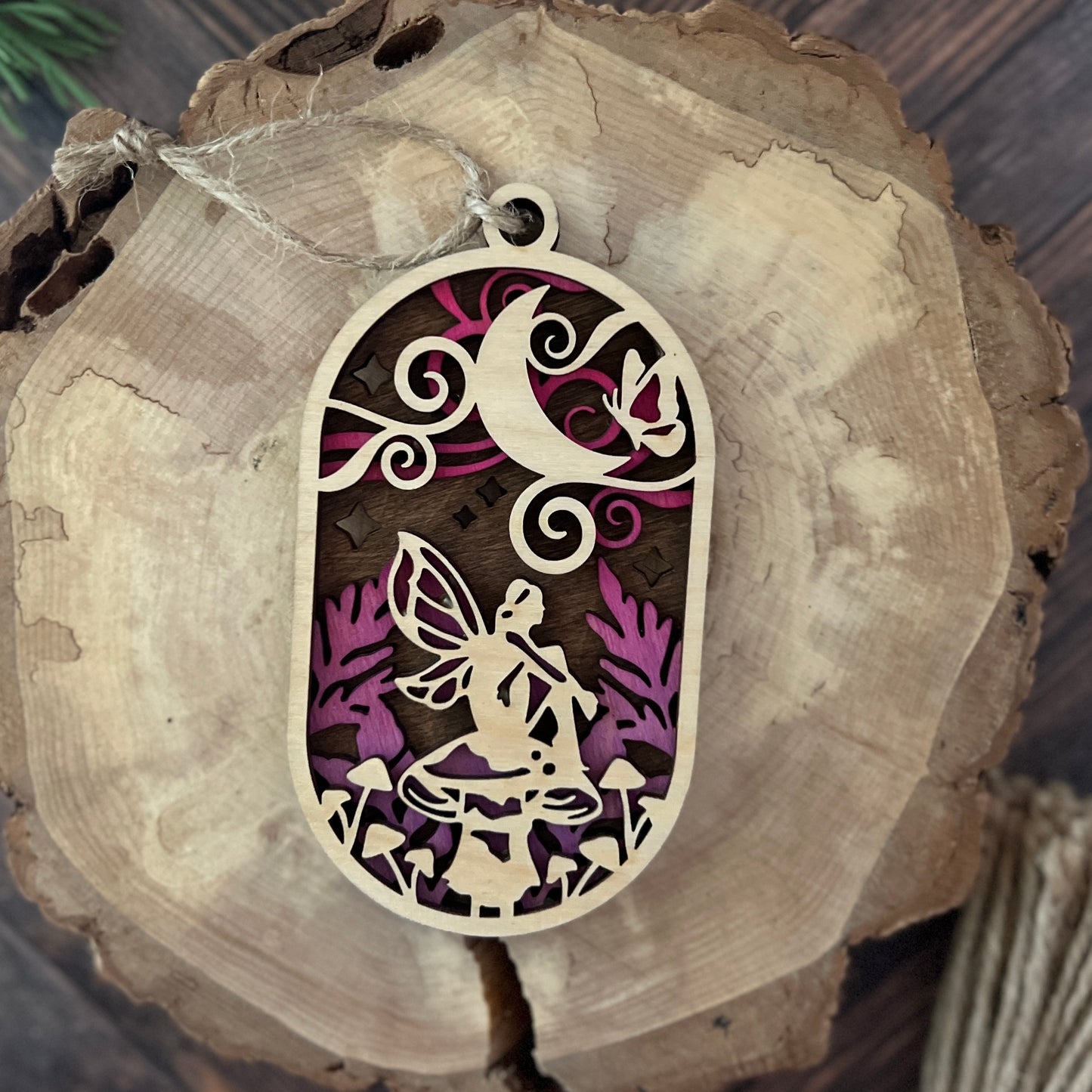 Fairy Oval Ornament