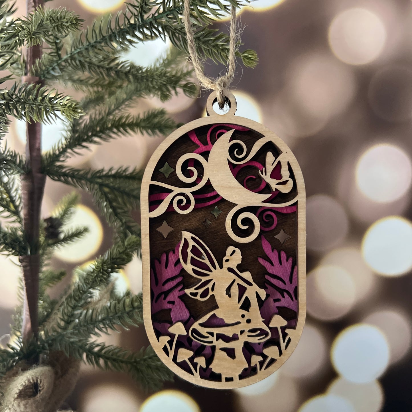 Fairy Oval Ornament