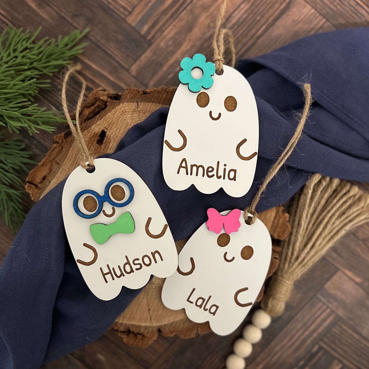 Ghost Treat Bag Tag