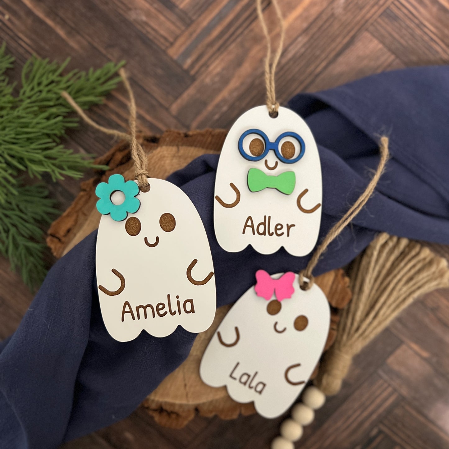 Ghost Treat Bag Tag