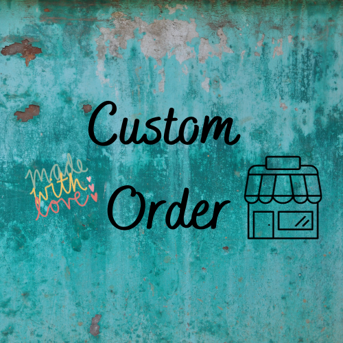 Custom Order For Justin Jones