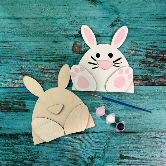 DIY Wooden Bunny Paint Kit