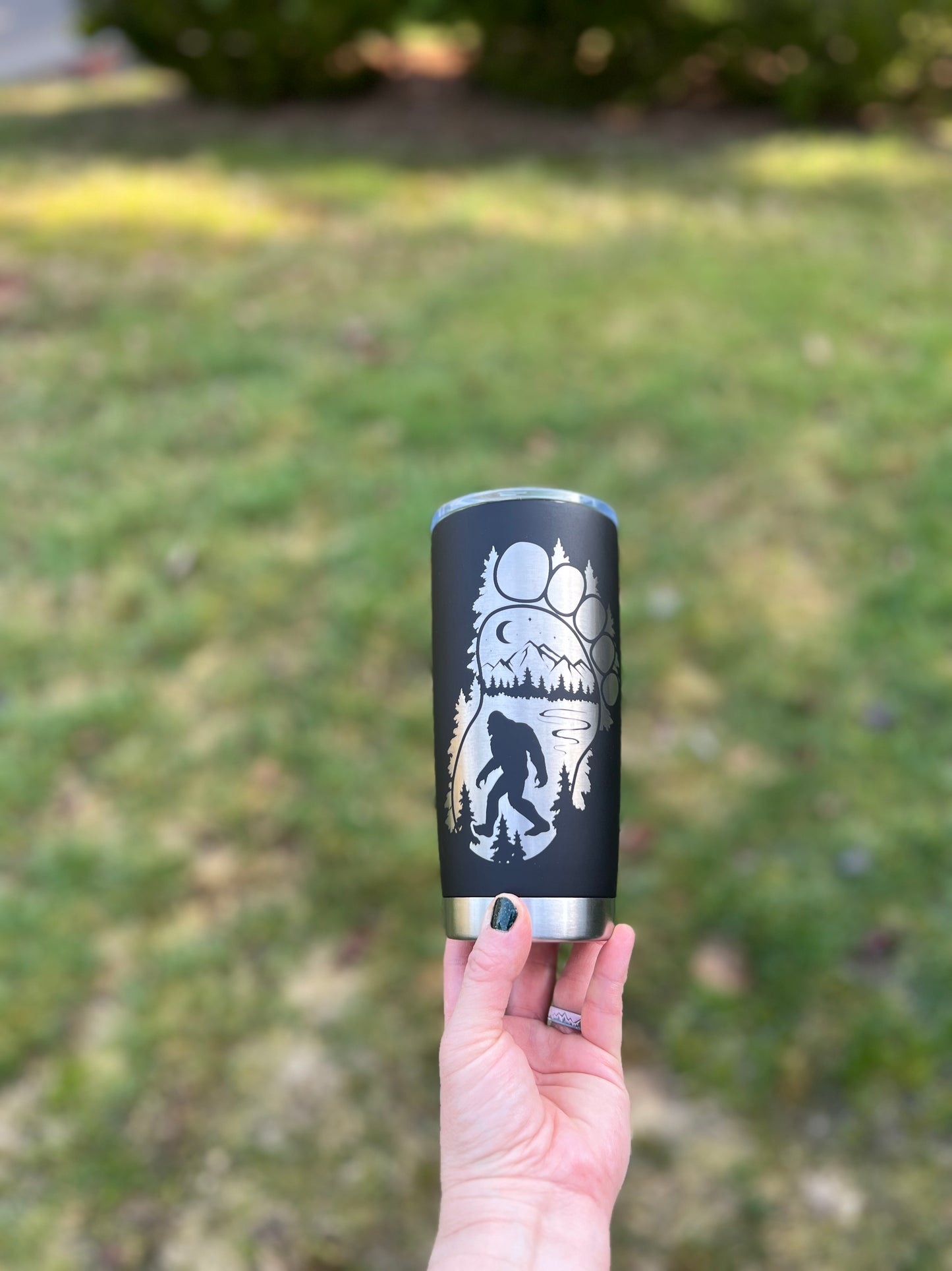 Bigfoot Travel Coffee Mug