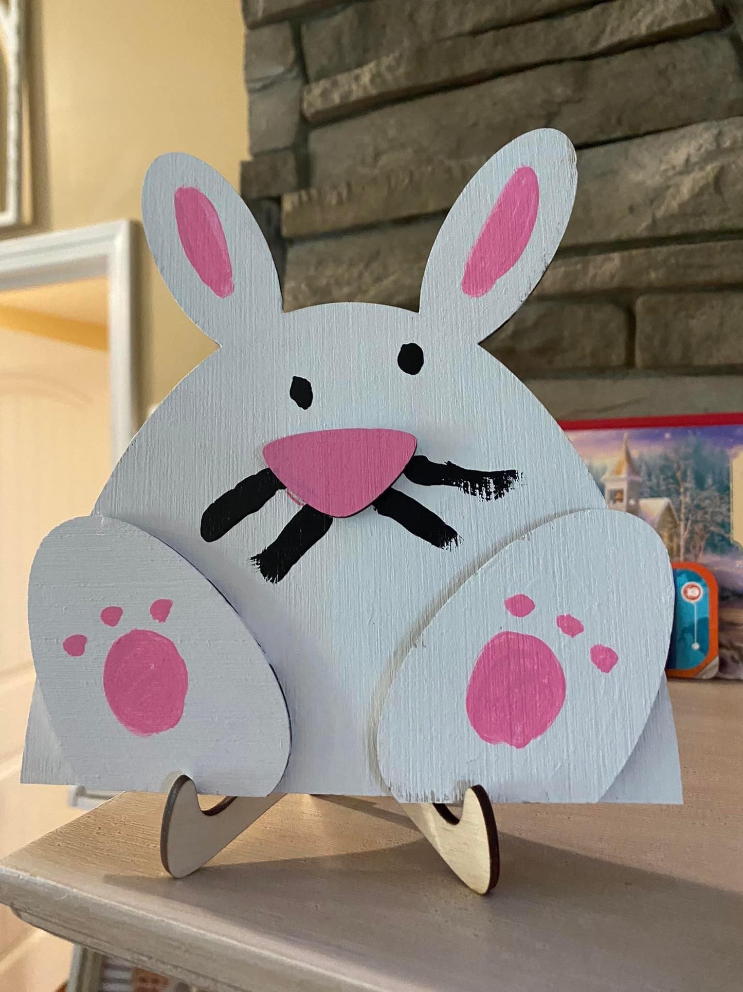 DIY Wooden Bunny Paint Kit