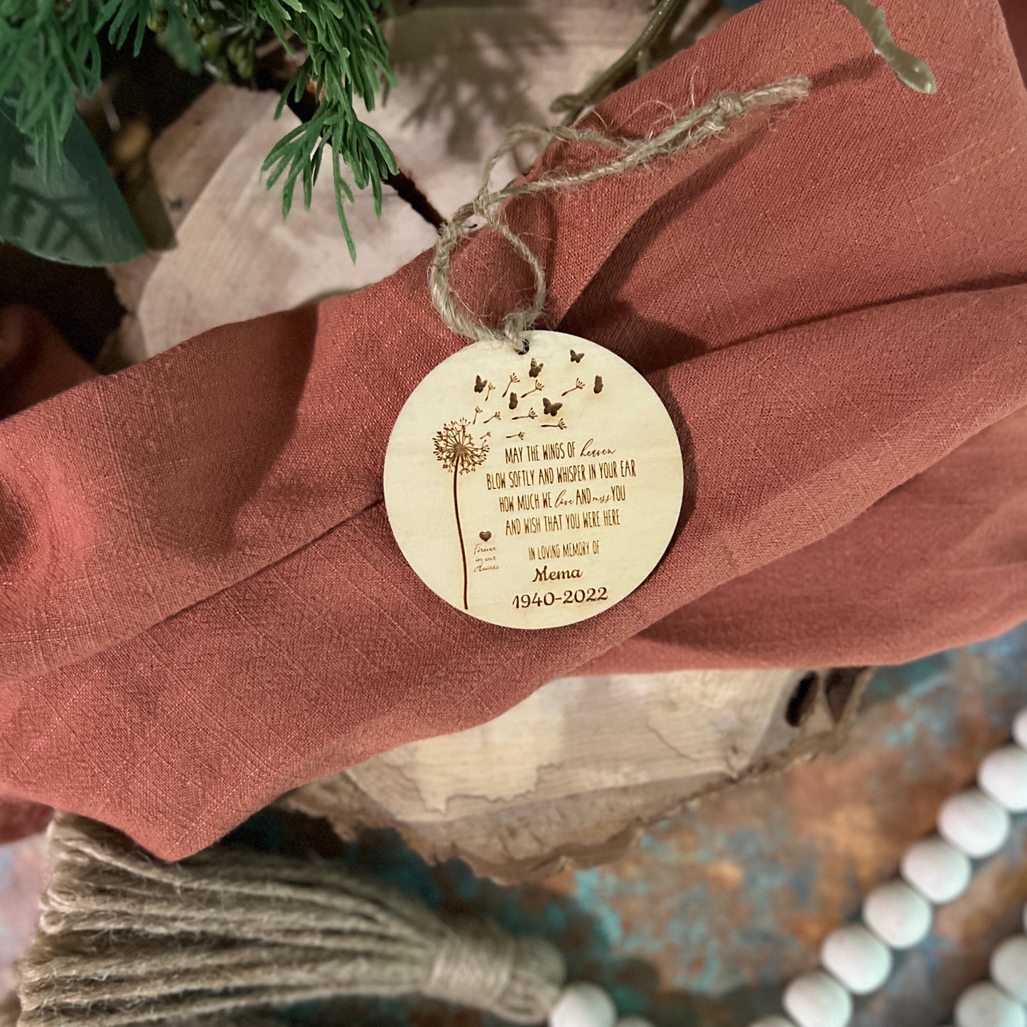 Funeral Favors Mini Ornaments