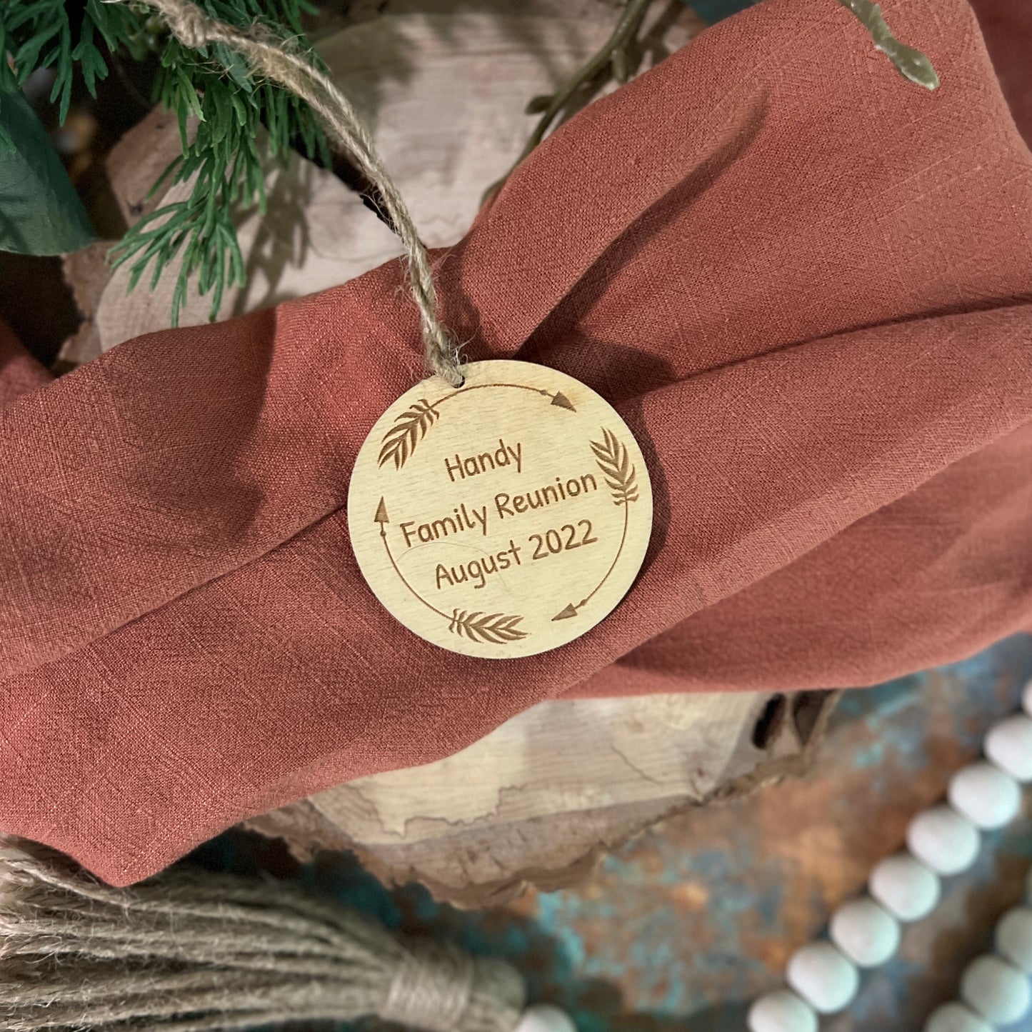 Favors For Family Reunion Personalized Mini Ornament