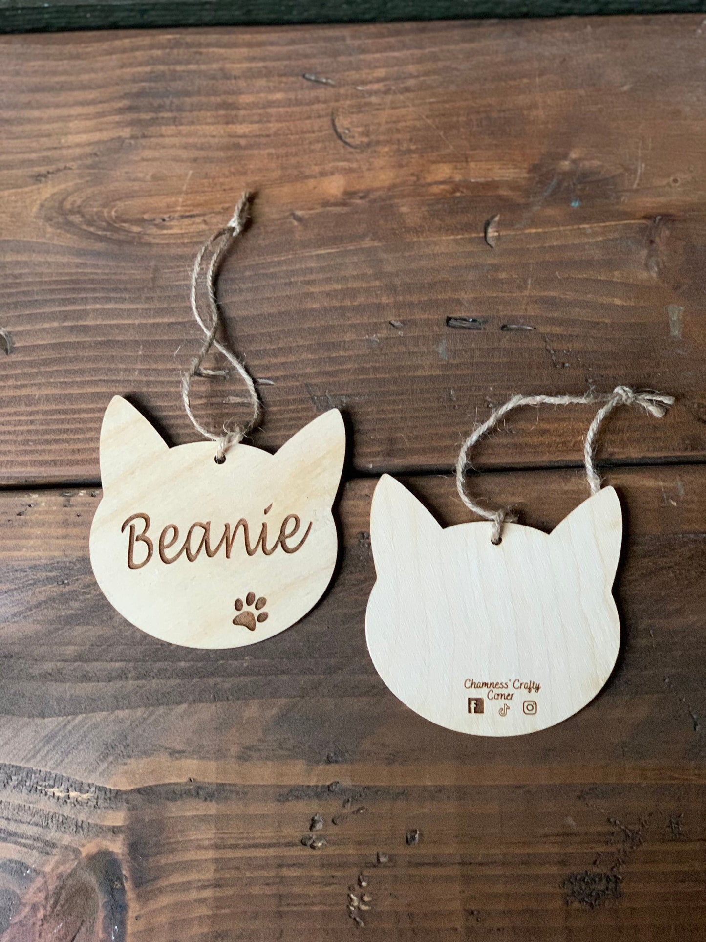 Custom Cat Ornament,