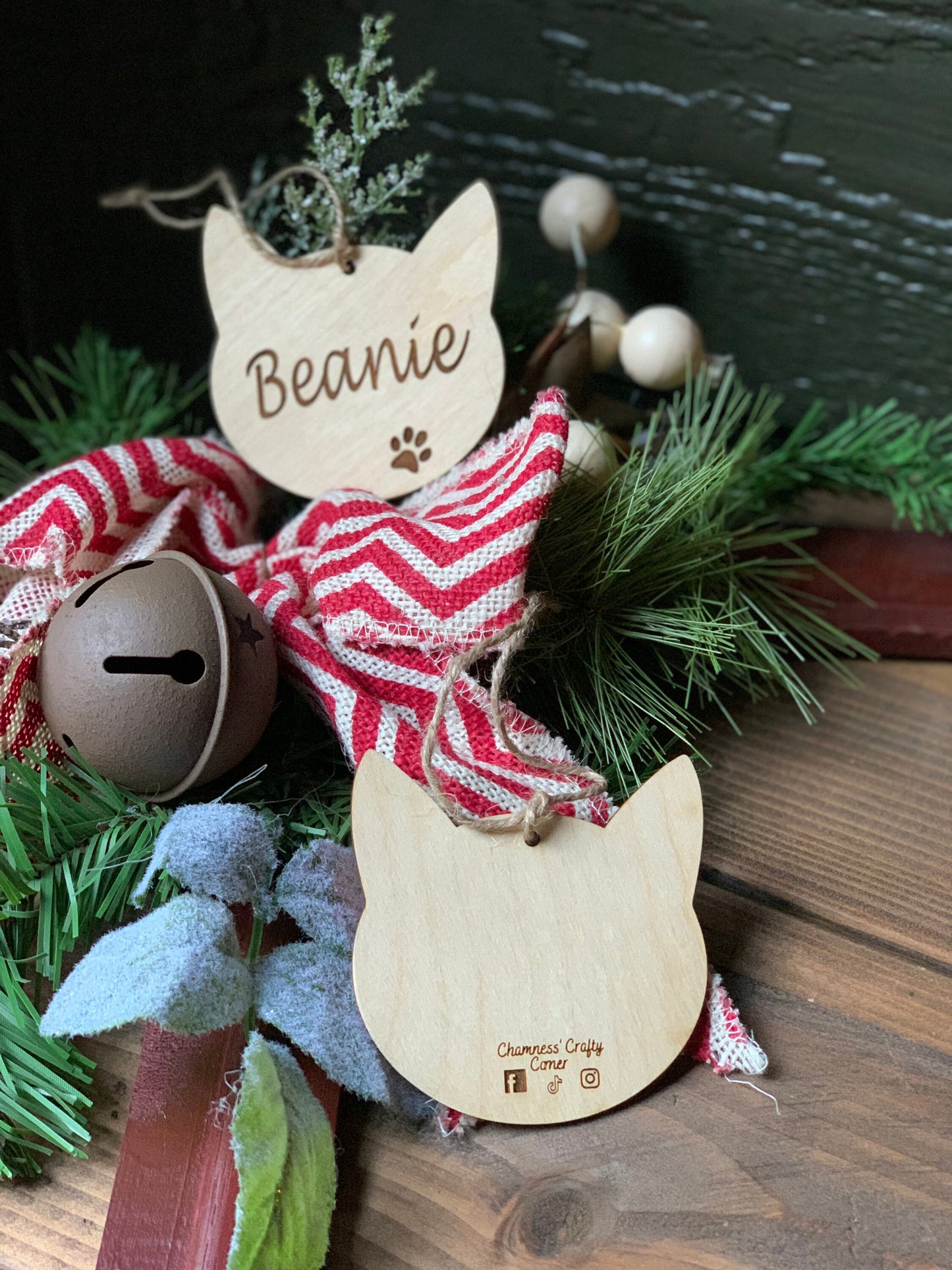 Custom Cat Ornament,