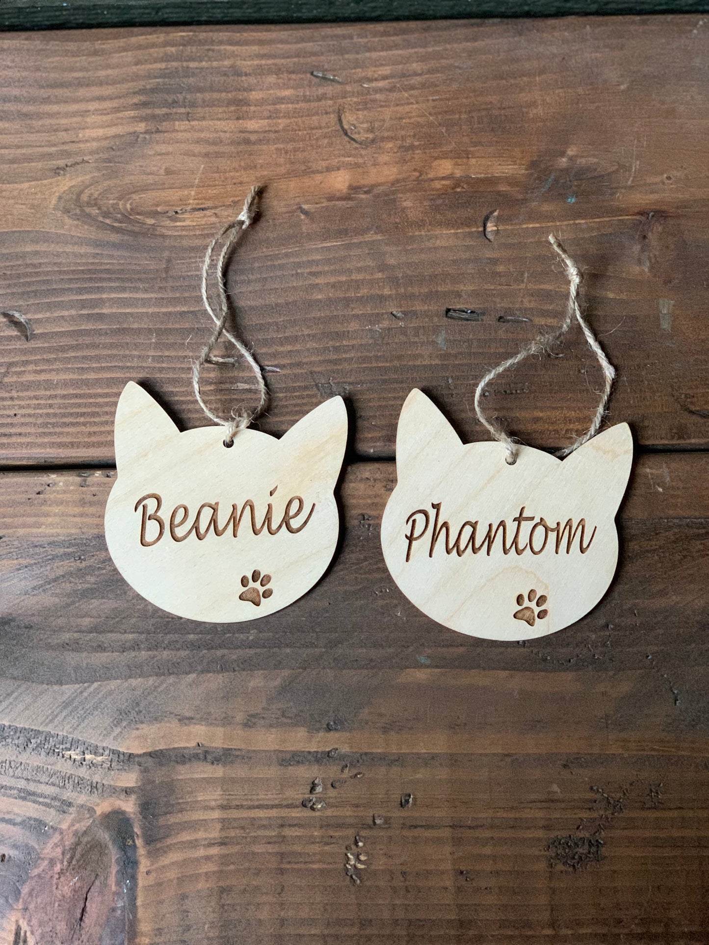 Custom Cat Ornament,