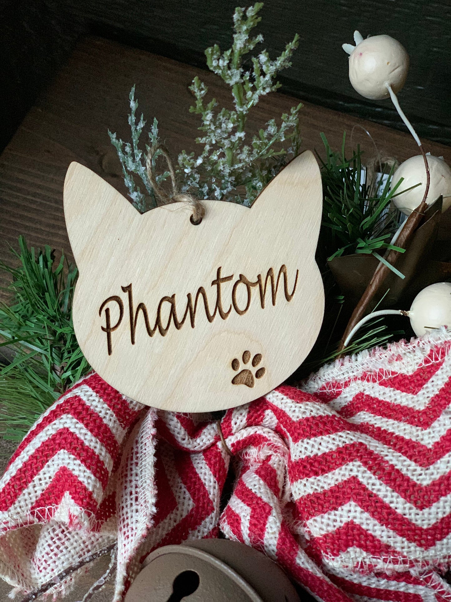 Custom Cat Ornament,