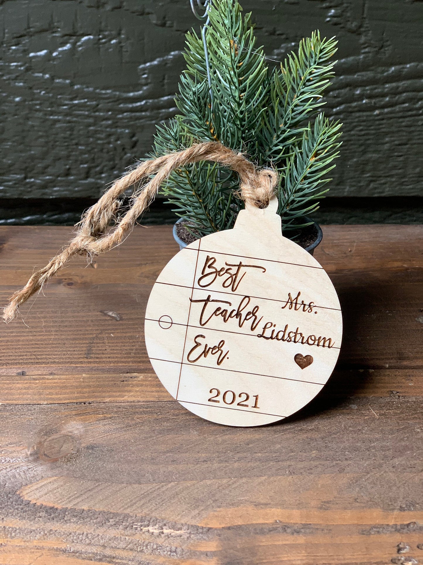 Teacher Ornament