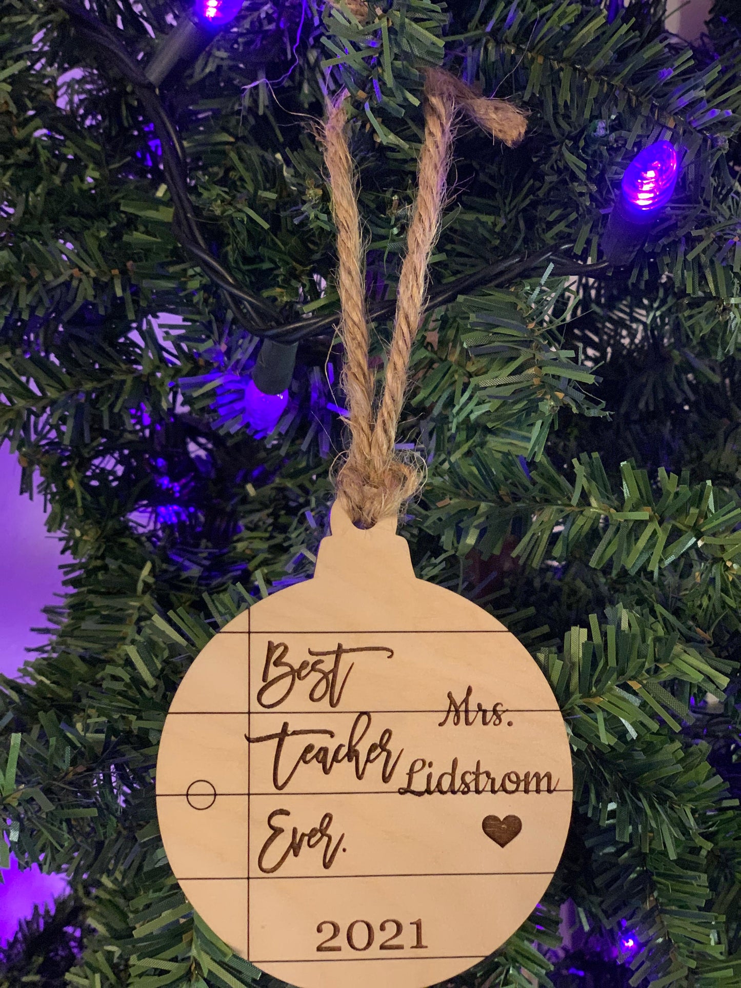 Teacher Ornament